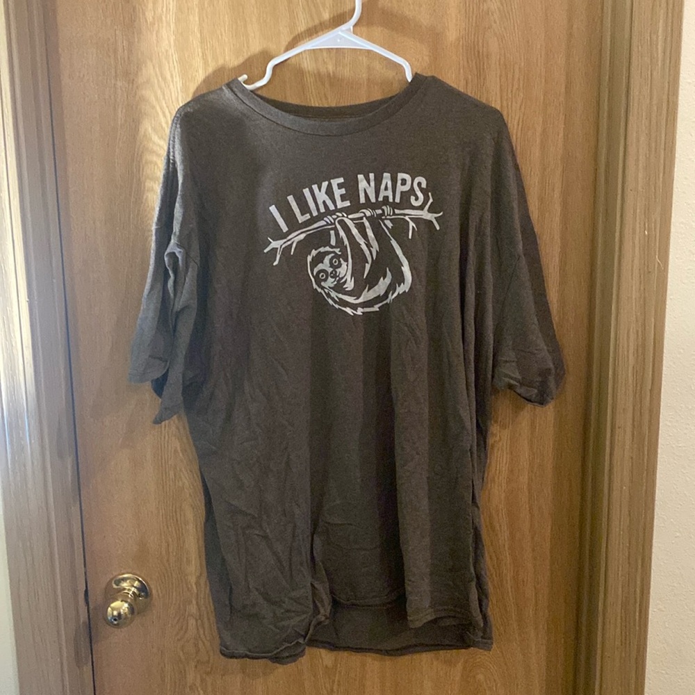 Men's T-shirt "I Like Naps" Size XXL - $10